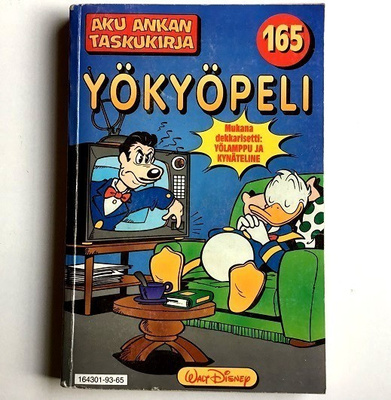 Aku Ankan taskukirja 165 Yökyöpeli