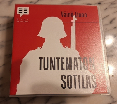 Väinö Linna Tuntematon Sotilas Äänikirja 15 CD