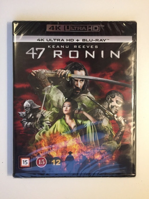 47 Ronin (4K Ultra HD + Blu-ray) Keanu Reeves (2013) UUSI