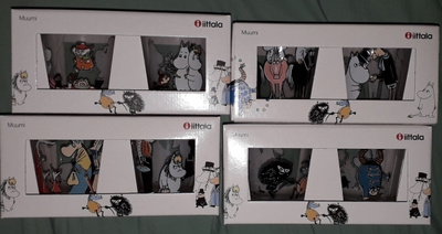 Iittala  Muumi lasit 2 kpl pkt. Valitse 1 tai useampi