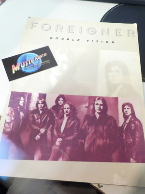 FOREIGNER - DOUBLE VISION NUOTTIKIRJA