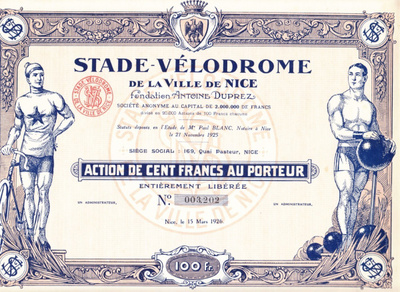 OKK 1926 Nizzan Velodromi, Nizza Ranska