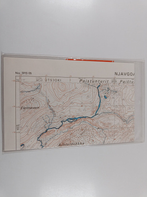 Topografinen kartta 1:20 000, N:o 3913 05 : Njavgoairoavvi