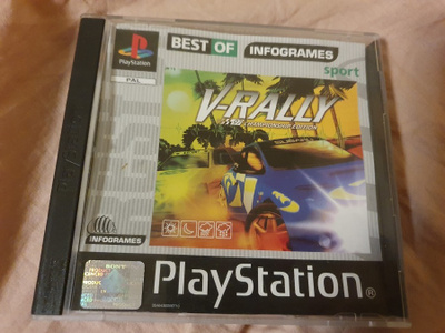 V-Rally 97 championship edition PS1 SLES-00250 0009710 peli