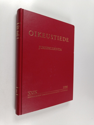 Oikeustiede Jurisprudentia 29 : suomalaisen lakimiesyhdis...