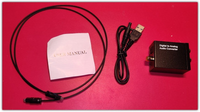 Audiomuunnin - ääni digitaalisesta analogiseksi #30057