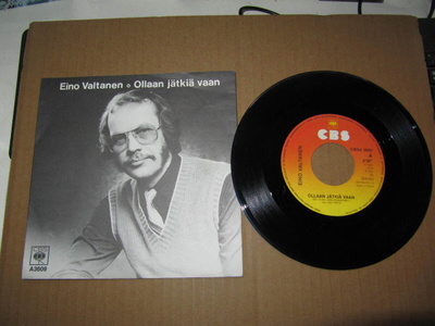 Eino Valtanen 7" Ollaan jätkiä vaan/Se oli viittä vaille -83