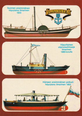 LAIVAKORTTI - KOLME ILMARISTA - 1