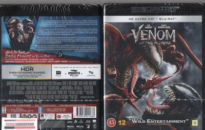 Venom Let There Be Carnage	(80 494)	UUSI	-FI-	4K HD+BLUR		(2