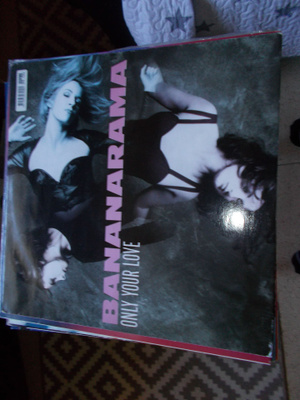 12" VINYYLI SINKKU BANANARAMA ** ONLY YOUR LOVE **