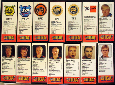 Jyväshyvä 1991-92 tarroja katso!
