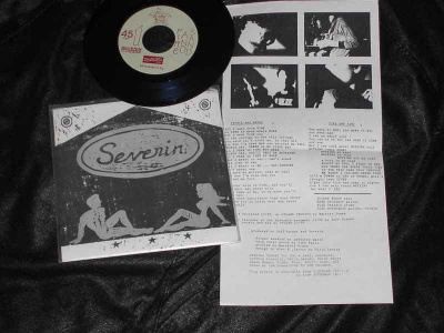 SEVERIN fire & sand/people are wrong 45 -1991- DISCHORD  USA