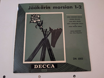 JÄÄKÄRIN MORSIAN 1-2 ( 7 " EP )