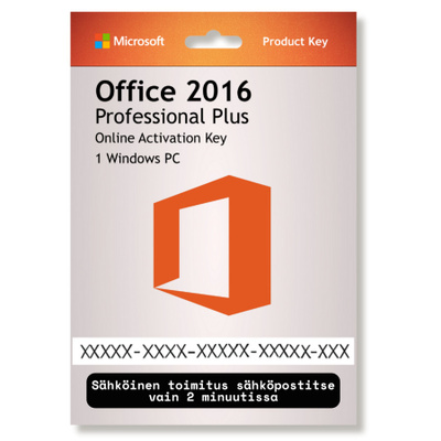 Office 2016 Professional Plus | Aktivointiavain