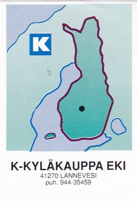 Lannevesi, K- Kyläkauppa EKI   6/2