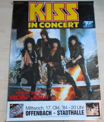 Kiss : In Concert Offenbach 1984 / Bon Jovi
