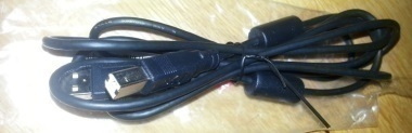 USB kaapeli 1.9 m (uros-uros, Type A - Type B)