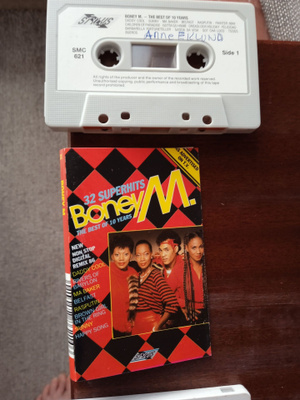 C- KASETTI: BONEY M : THE BEST OF 10 YEARS