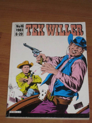 TEX WILLER N:o 16 1983 ERITTÄIN SIISTI