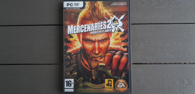 PC DVD: Mercenaries 2: World In Flames peli (2008)