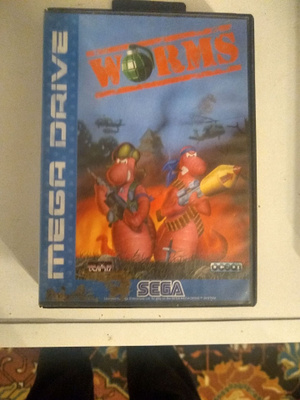 Worms Sega Mega Drive peli