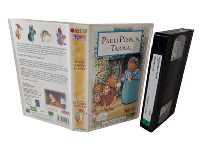 Lasten VHS -elokuva (Pauli Possun Tarina - Beatrix Potter) S