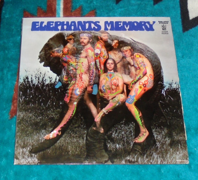 ELEPHANTS MEMORY ~ s/t ~ LP ekalevy Ex-/Ex