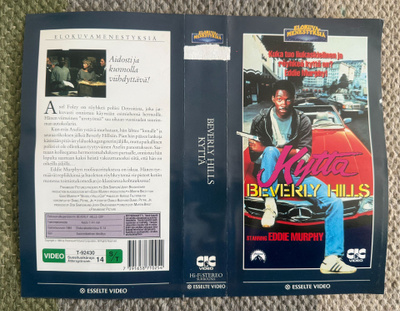 VHS KANSILEHTI : BEVERLY HILLS KYTTÄ / BEVERLY HILLS COP