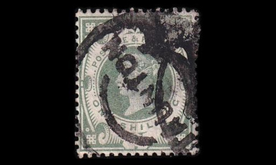 Iso-Britannia 97 o Victoria 1 Sh (1887)
