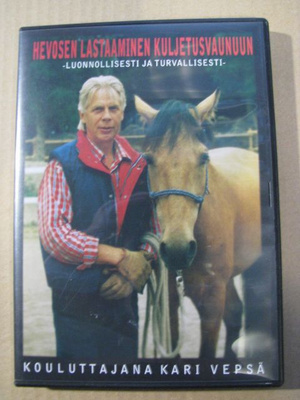 HEVOSEN LASTAAMINEN KULJETUSVAUNUUN ( Kari Vepsä )