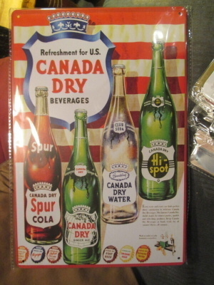 Peltikyltti Canada Dry