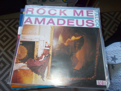 12" VINYYLI SINKKU FALCO ** ROCK ME AMADEUS **