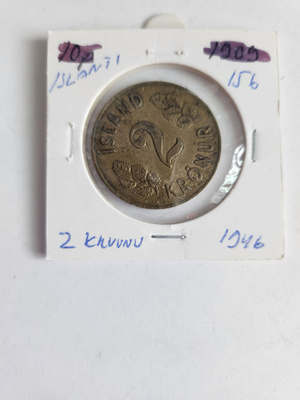 Islanti 1946 2 kruunu (14092)