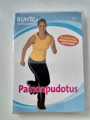 Kunto plus dvd PAINONPUDOTUS ( UUSI! ) Sis.postikulut