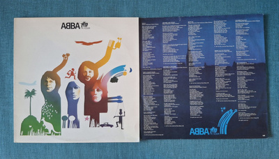 ABBA THE ALBUM POLS 282 1977 RUOTSI