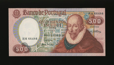 Portugali 500 Escudos 1979, P177(6) XF+