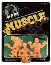 ALIENS M.U.S.C.L.E. WAVE 1 (34592)	(55 846)	3 figure,	FIGUUR
