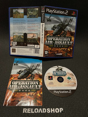 Operation Air Assault PS2 - CIB