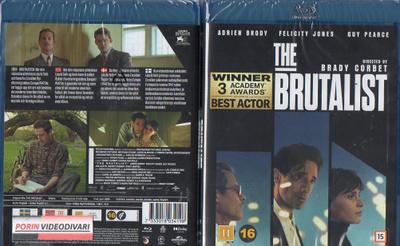 Brutalist	(52 648)	UUSI	-FI-	BLU-RAY			adrien brody	2024