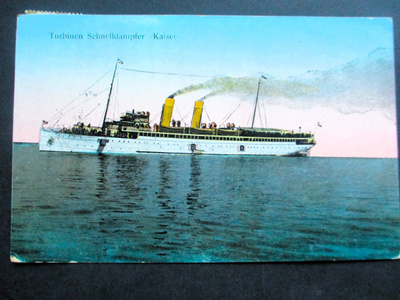 Schnelldampfer Kaiser - 1912 Helsinkiin