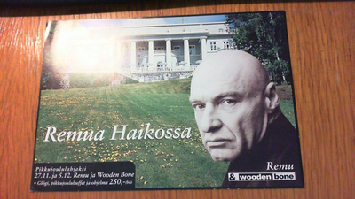 Remu Haikossa (flyer 1998)