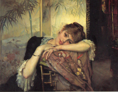 Albert Edelfelt Pariisitar Virgine