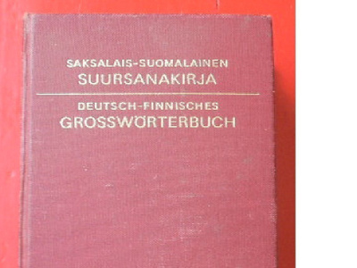 Lauri Hirvensalo Saksalais - Suomalainen Suursanakirja