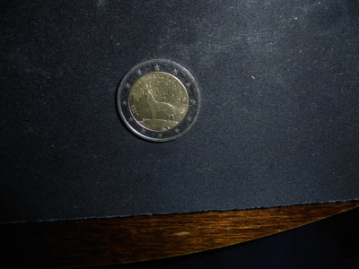 2€ Eesti  kolikko Canis Lubus  v2021