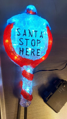 SANTA STOP HERE ! - VALOKORISTE