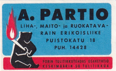 A. Partio , Puistokatu 18     7/13