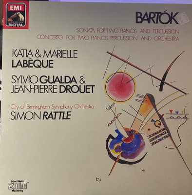 Bela Bartok/Simon Rattle: piano- ja perkussioteokset.