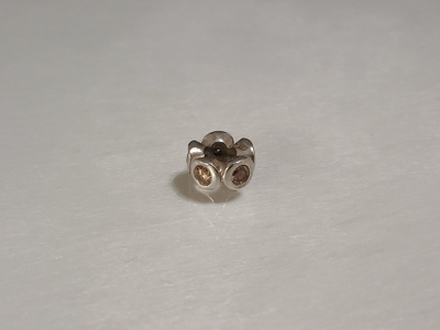 Hopea Authentic Pandora Champagne Lights Crystals