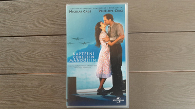 VHS: Kapteeni Corellin Mandoliini (Nicolas Cage 2000)