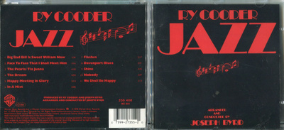 RY COODER . CD-LEVY . JAZZ